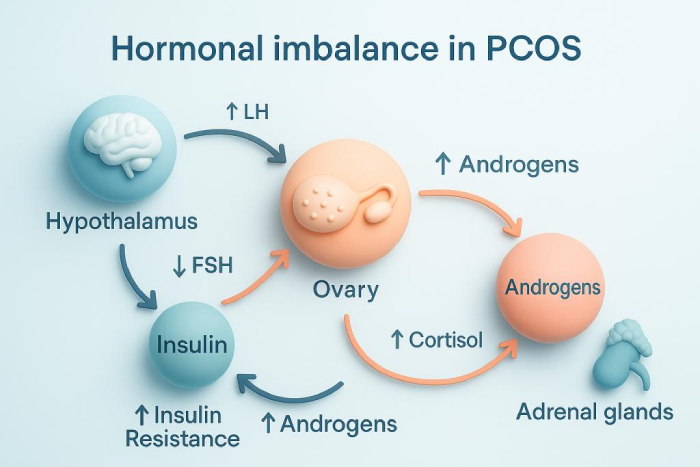 سندرم تخمدان پلیکیستیک (PCOS / PMOS)